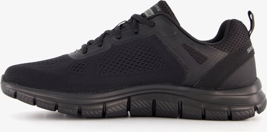 Skechers Track-Broader 232698- BBK, Homme, Zwart, Baskets pour femmes, Chaussures de sport, taille: 46