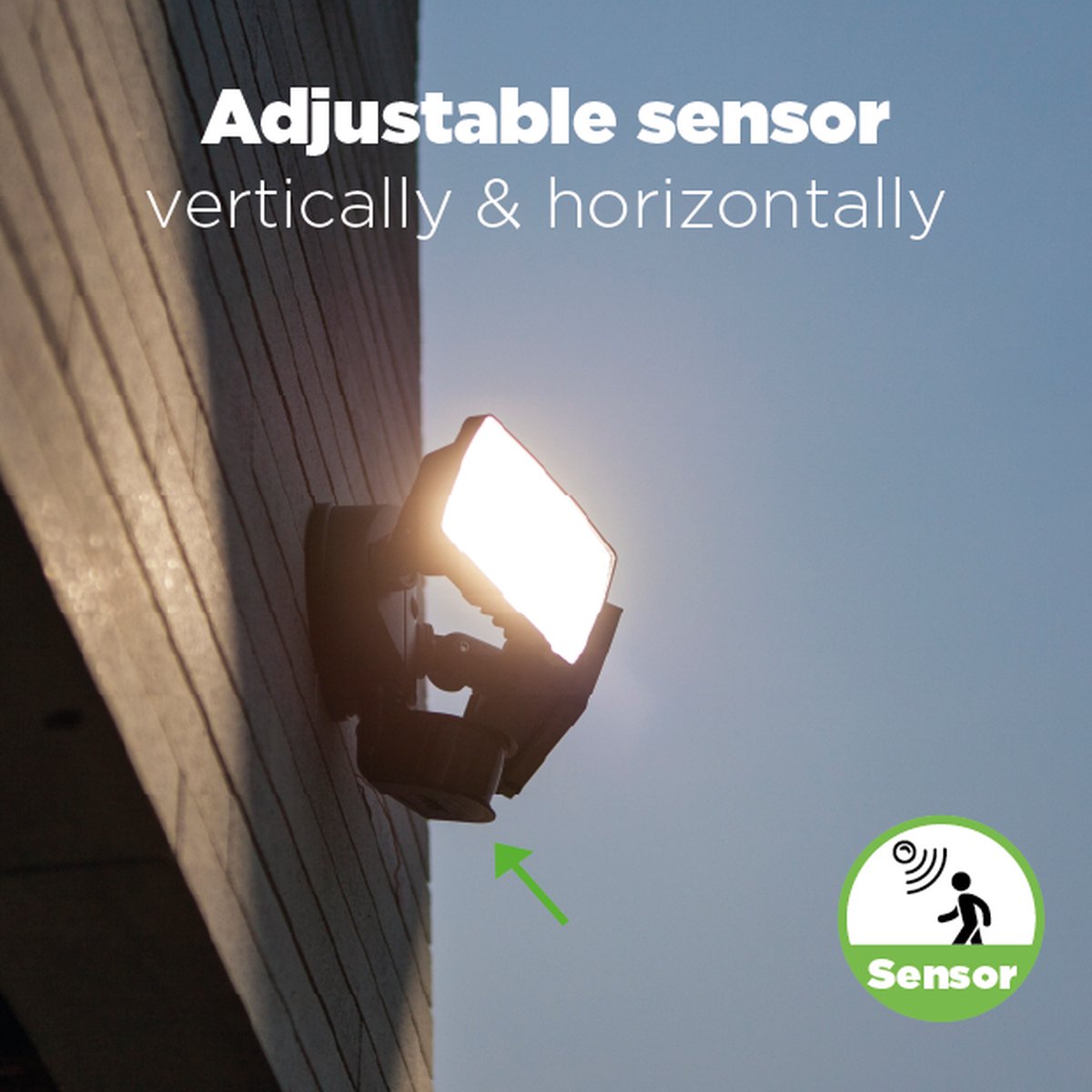 Lutec Chimera - LED security wandlamp voor buiten - Tweekoppig