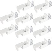 SONGMICS Staande Luifelpaal - Vloermontage Voor Zonnescherm 11.5x11.5x152 Cm (Grijs)