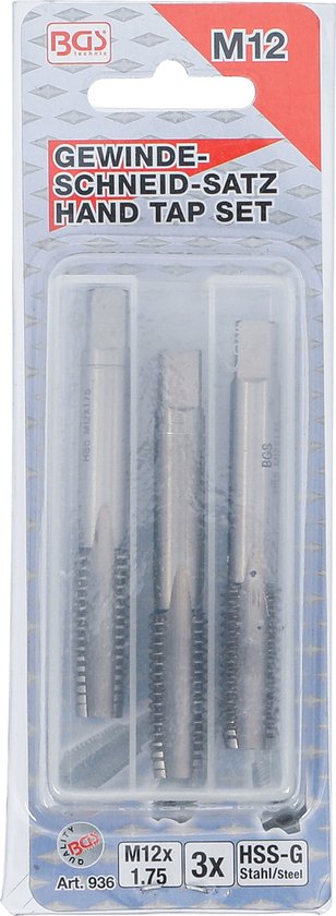 BGS 71039-1 Draadsnijplaat | M12 x 1,25 x 30 mm | Automotive Line BGS 71039-1 Draadsnijplaat | M12 x 1,25 x 30 mm | Automotive Line