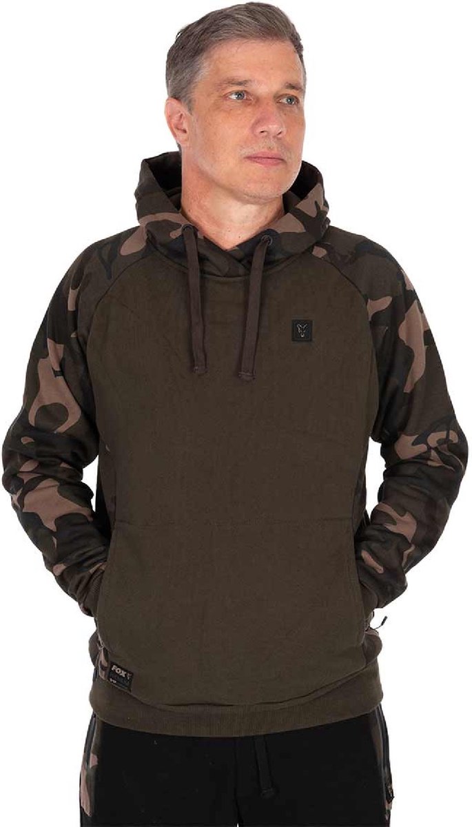 Fox Camo Pullover Premium 310 Hoodie Large Khaki