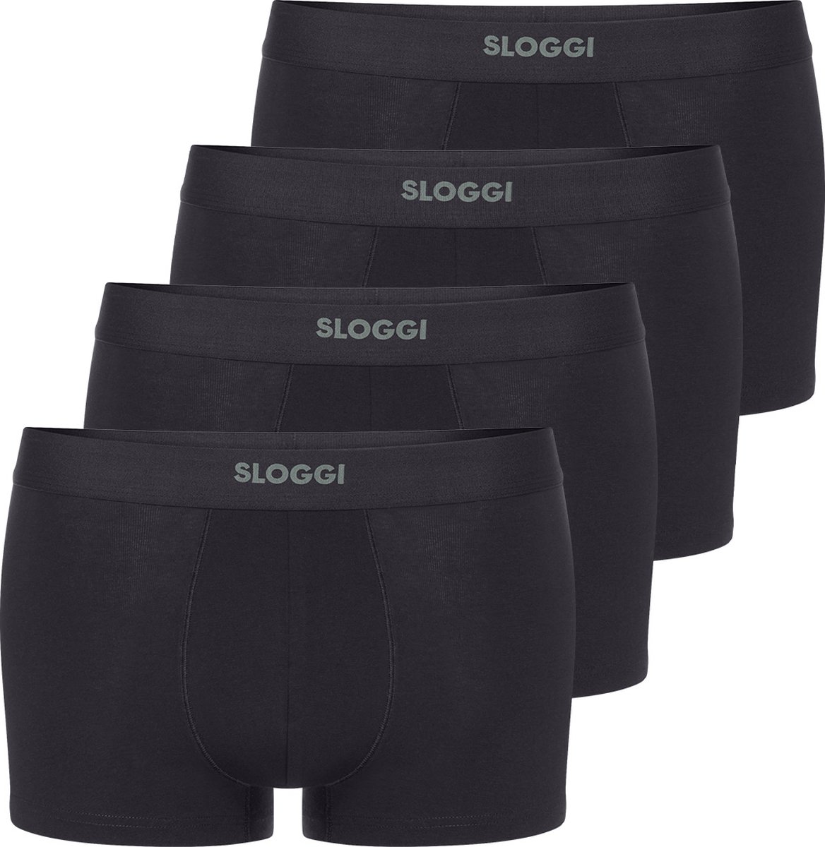 sloggi Heren hipster short / pant 4 pack men EVER Ease
