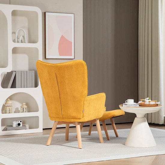 Fauteuil - Fauteuil relax - Fauteuil relax - Chaise - Pour une personne - Oranje