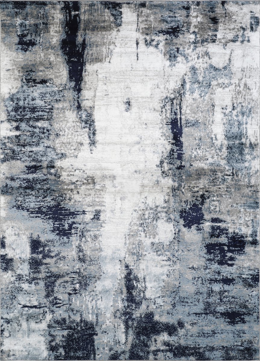 SURYA - GIULIA Modern Abstract Navy Tapijt