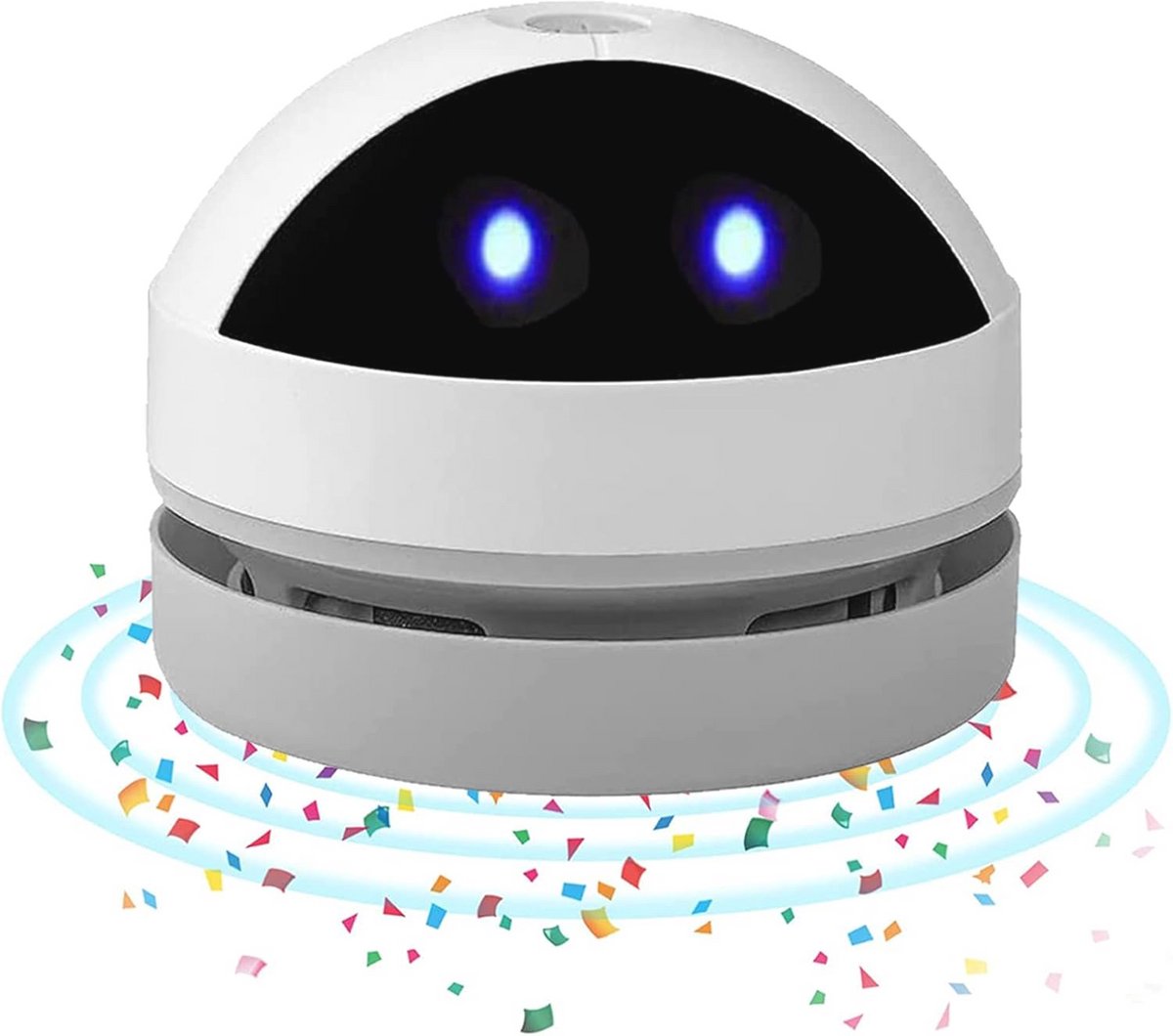 Mini Draagbare Tafelstofzuiger - USB Oplaadbaar en 360° Draaibaar