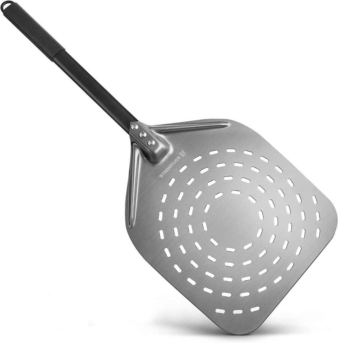Geperforeerde Pizza Schop - Aluminium Pizza Peel - 12 Inch