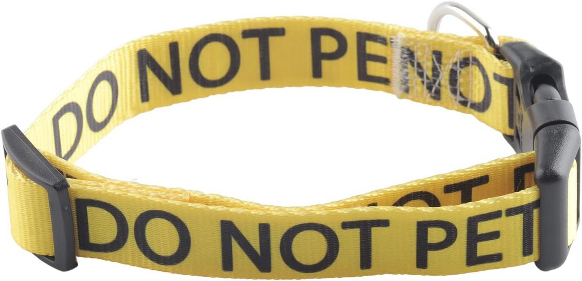 Hondenhalsband Blijf Weg - Niet Aanraaken - Comfortabele en Duurzame Halsband