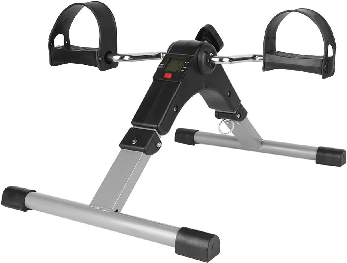 Draagbare Mini-Hometrainer met LCD-Display voor Armen en Benen - Verstelbare Weerstand, Ideaal voor Thuisfitness