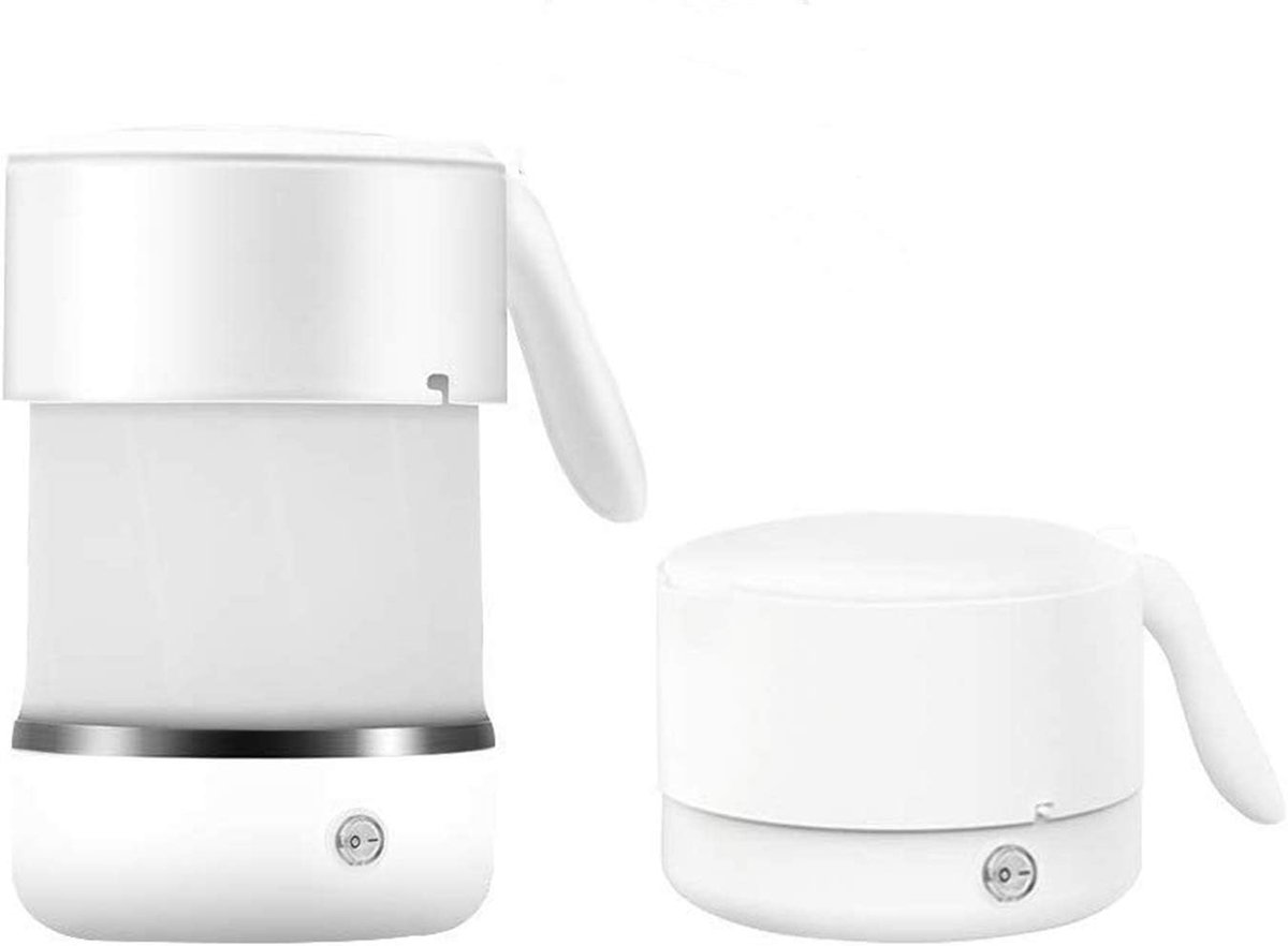 Opvouwbare elektrische waterkoker voor reizigers - 500 ml siliconen waterkoker met temperatuurregeling