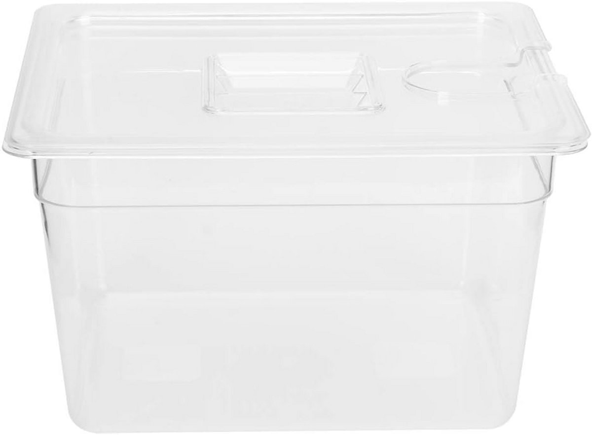 Sous-vide container 11L met deksel voor efficiënte sous-vide bereidingen