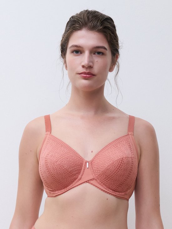 Chantelle - Soutien - gorge à armatures Easy Feel Rose Canyon - taille 80E - Rose