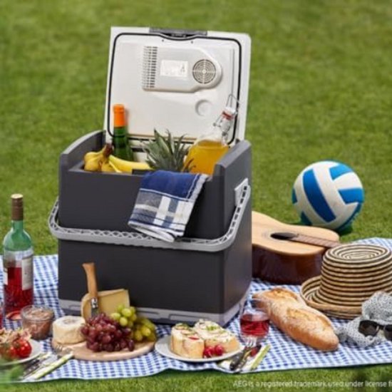N.lux - Elektrische koelbox / 12 en 230 volt / Auto / 28 Liter / Camping / Reizen van N.lux — afbeelding 4