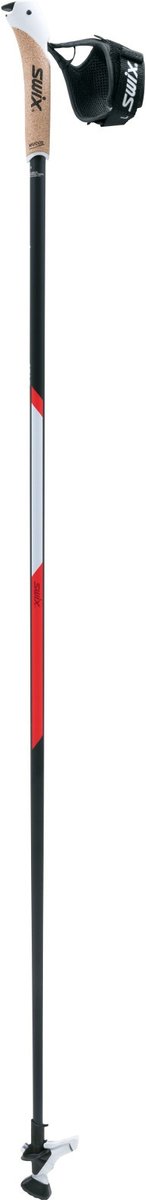 Swix CT2 Nordic Walking Stokken 125cm – Lichtgewicht 100% HS-Carbon – JustClick Lus & Twist & Go Punt – Geschikt voor Alle Ondergronden