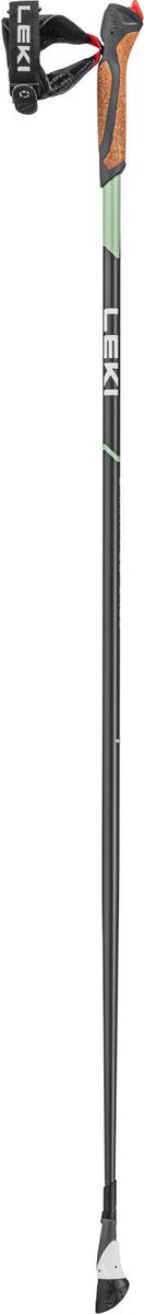 LEKI Smart Response Stokken 130cm – Carbon Nordic Walking Stokken met Smart Tip 2.0 en Shark Handgreep – Verstelbaar, Licht en Duurzaam