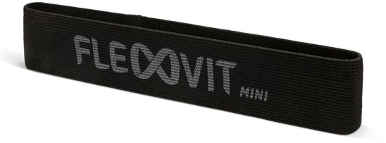 FLEXVIT Resist Band - Fitnessbanden voor effectieve full body workout, HIT, coördinatie, stabilisatie en bounce, voor beginners en professionals (Antraciet