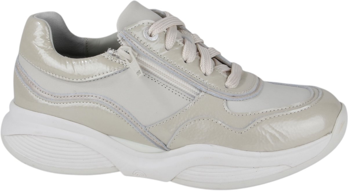 Xsensible 30085.3.175-HX dames veterschoenen sportief maat 37 (4) beige op Prijzenvolger.com