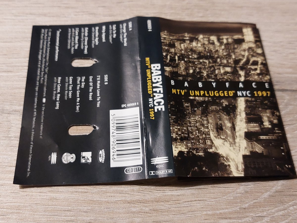 BABYFACE - MTV UNPLUGGED NYC 1997 (CASSETTEBANDJE)