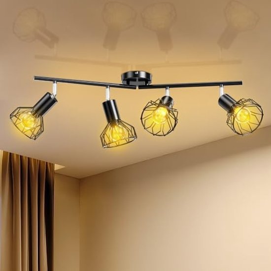 Dehobo Lampe à spots de plafond LED orientables, spots muraux