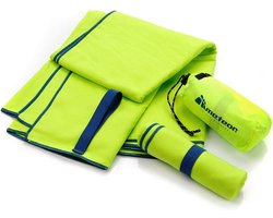 Goodivery ® Sporthanddoeken van ultralichte microvezel, bijzonder absorberend, de perfecte handdoek voor het strand, de sauna, fitness, op reis en thuis; verkrijgbaar in de maten L, XL en XXL