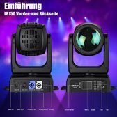 BeamZ Rage 1500 LED rookmachine DMX 1500 W, RGB-leds, tank 3,5 l, uniek en robuust design, draadloze en bekabelde afstandsbediening, 3 m, montagebeugel, ideaal voor een avond van 150 m²