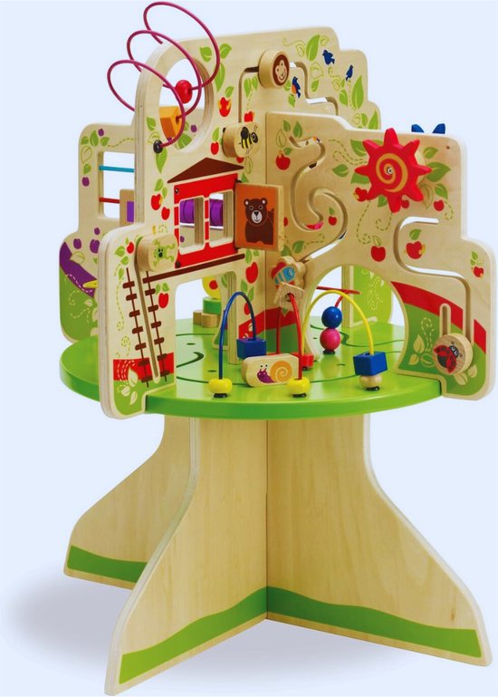 Toy Tree Top Avontuur: Kleurrijk Activiteitscentrum voor Kinderen – Speelplezier in de Boomtop