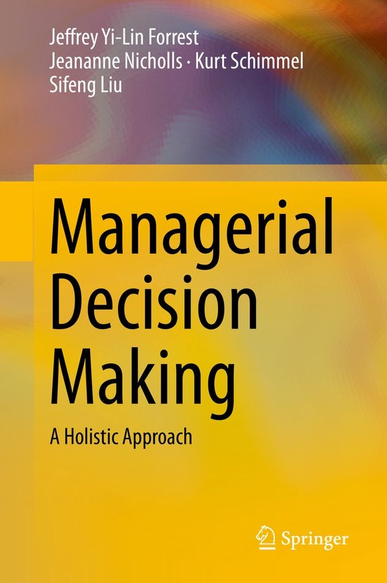 Managerial Decision Making - cover