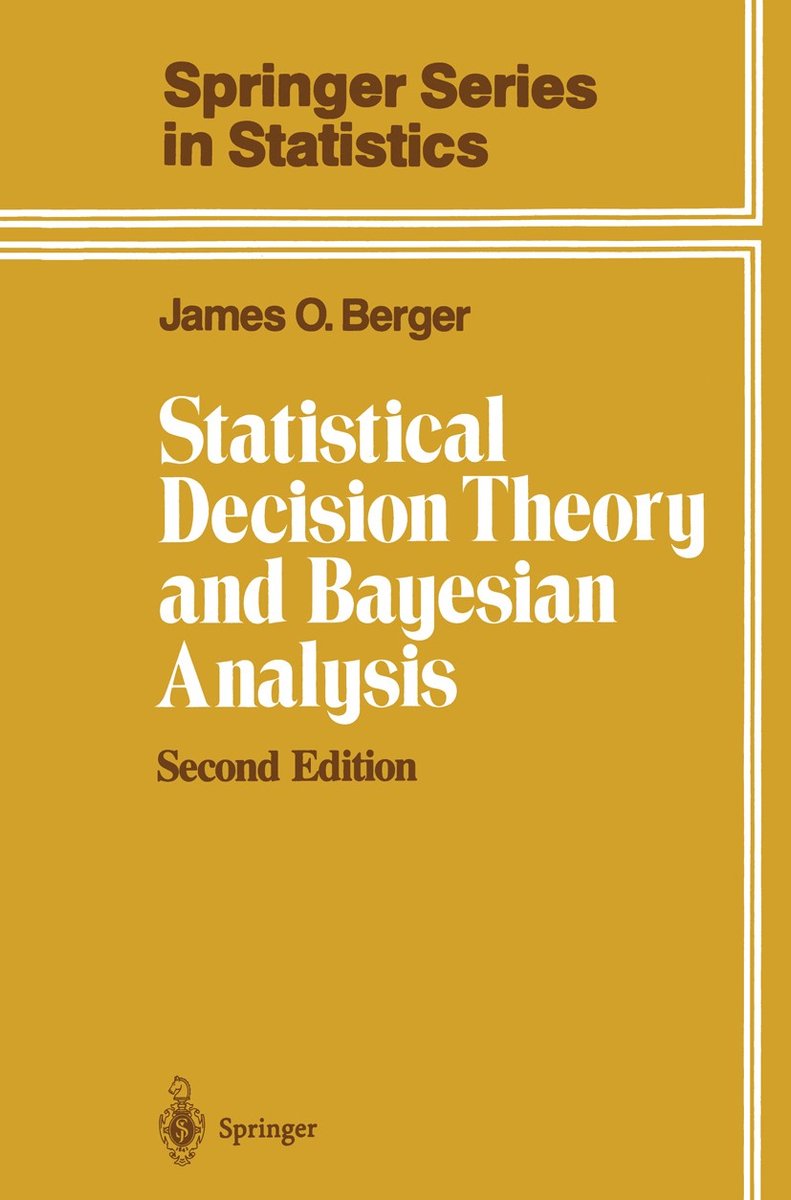 Omslag van Statistical Decision Theory and Bayesian Analysis