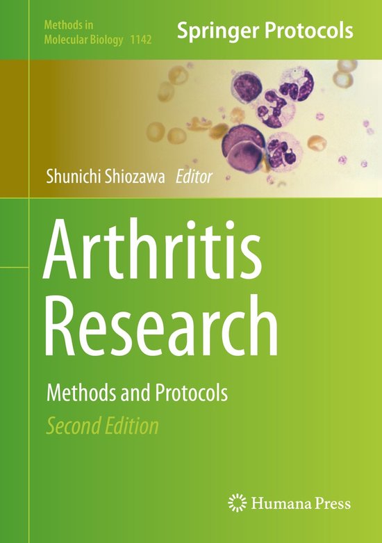 Arthritis Research - cover