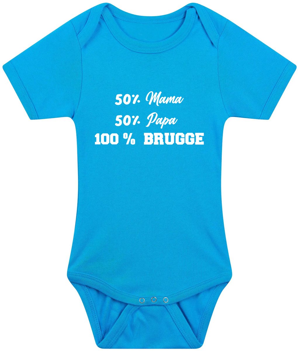 Baby Romper Brugge Grappig Kraamcadeau Geboorte Jongen