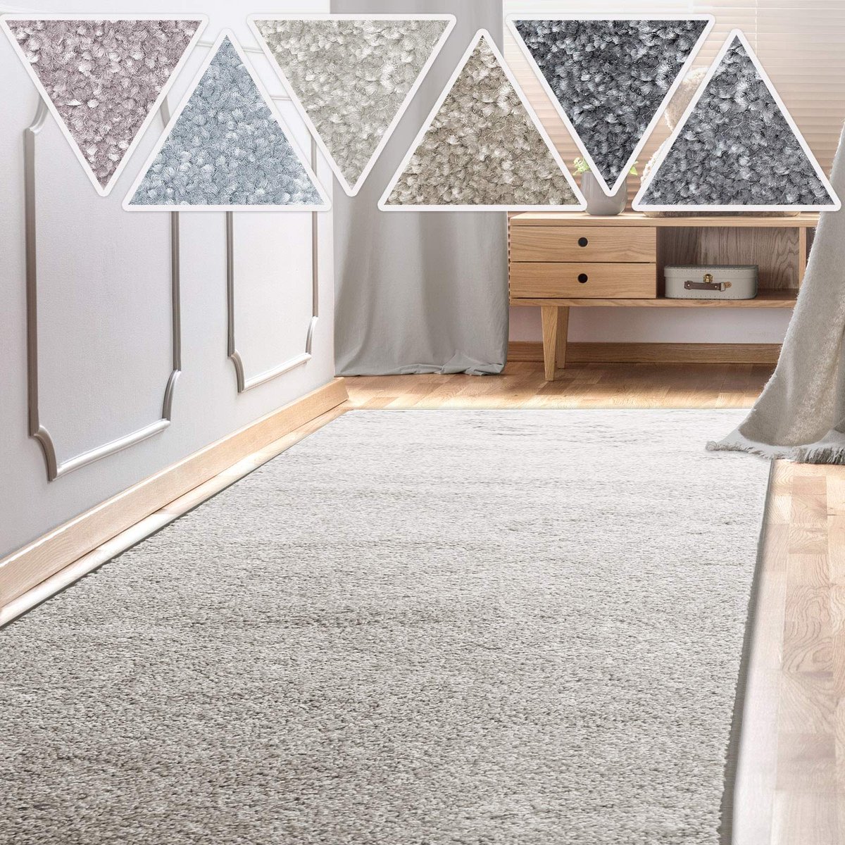 My Ninki ® Zacht en Comfortabel Vloerkleed voor Elke Ruimte in Huis, Onderhoudsvriendelijk en Veilig