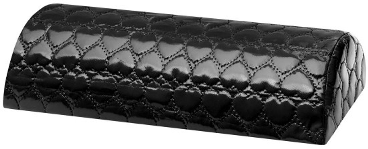 Manicure Kussen - Armsteun Nagelstyliste Handkussen - Manicure Tafel Kussen - Hartjesmotief Zwart