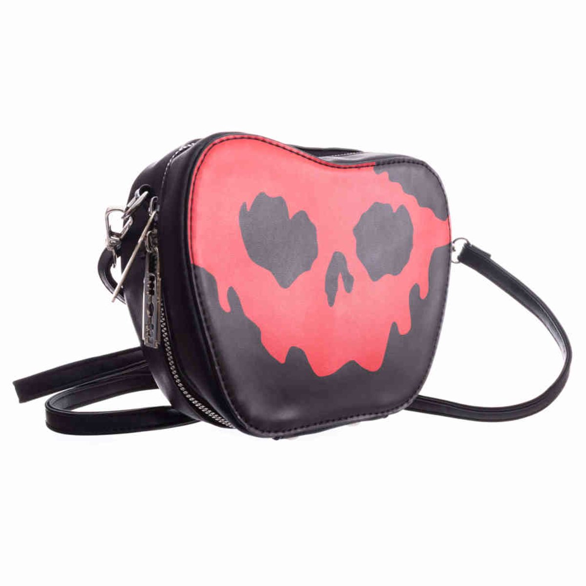 Heartless - Bite Me Schoudertas - Zwart/Rood