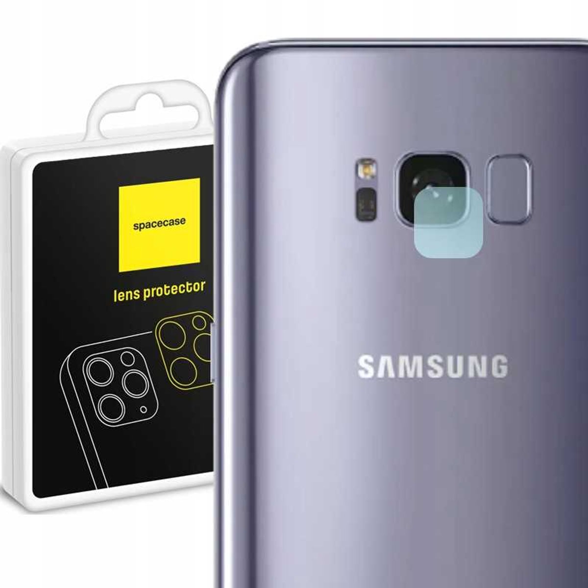Spacecase Cameraglas Van Gehard Glas Voor Samsung Galaxy S8