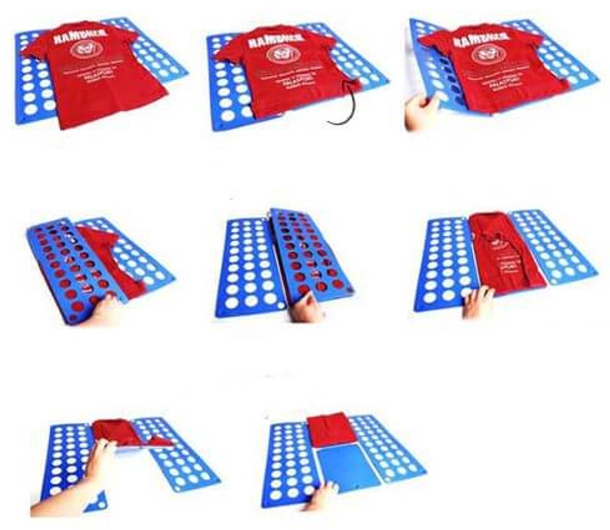 2-Pack Kleding Vouwplanken voor volwassenen en voor kinderen