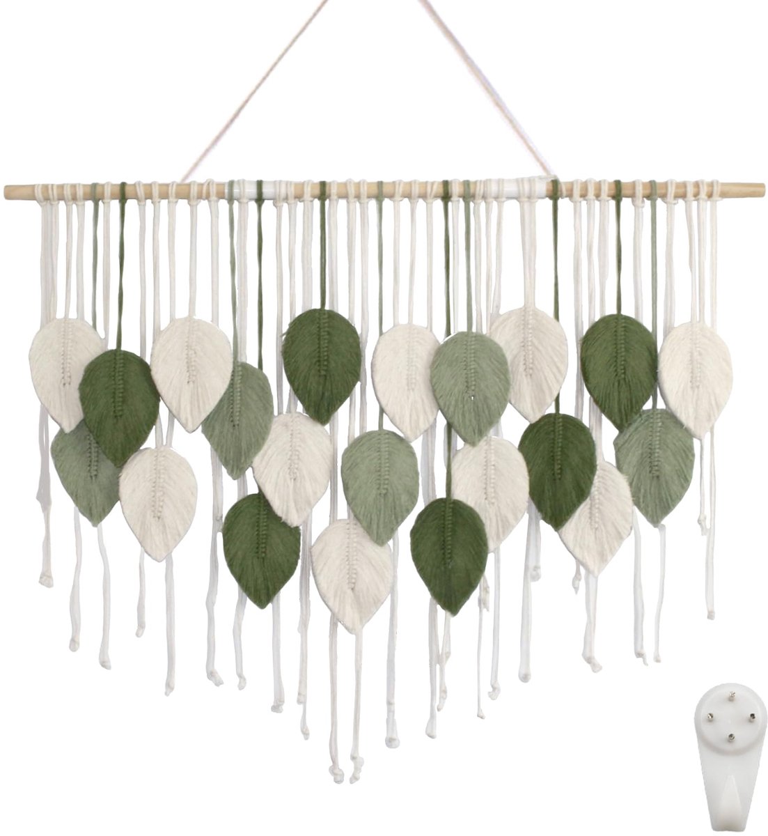 My Ninki ® Bohemian Stijl Handgemaakt Macramé Wandtapijt voor Unieke Slaapkamer- en Woonkamerdecoratie