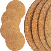 Disque De Paillage 40 Cm Disque En Fibre De Coco 30 Cm, Paillage De Noix De Coco Sans Danger Pour La Protection Des Plantes Biodégradables Paillage De Noix De Coco Pour Plantes