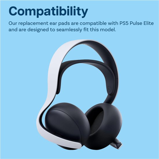 Mousse De Remplacement Pour Casque Audio PS5 - Nylon - Neuf Générique