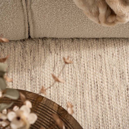 Tapis en laine - Ulstein blanc/gris 200x300 cm