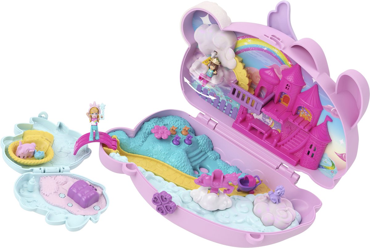 Polly Pocket 2-in-1 Konijntjesplezier - Tasje met compacte speelset — afbeelding 9