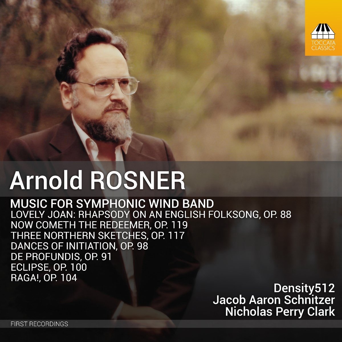Density512, Jacob Aaron Schnitzer, Perry Clark - Rosner: Music For Symphonic Wind Band (CD)