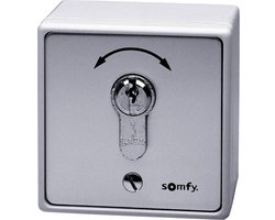 Somfy 1871148 Deuraandrijving sleuteltoets Inbouw (in muur), Opbouw (op muur)