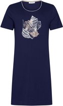 Chemise de nuit femme Pastunette - Breeze marine - Katoen - Taille 42