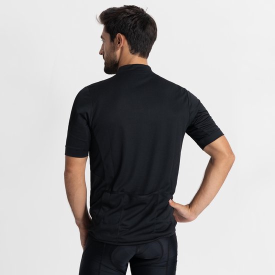 Rogelli Core Fietsshirt Heren - Korte Mouwen - Wielrenshirt - Zwart - Maat S van Rogelli — afbeelding 4