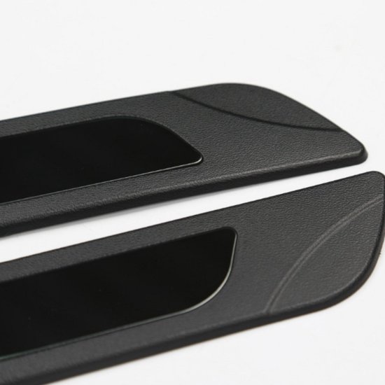 Seuils de porte pour VW T-Roc 2017 (5 portes) - Protection anti-rayures - Set de 4 - Noir Zwart