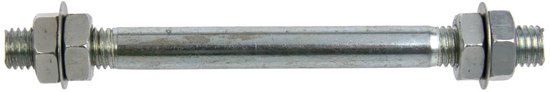 GEKO Rubberwiel - 100 kg draagkracht - Rode velg - Voor kruiwagens en karren — afbeelding 5