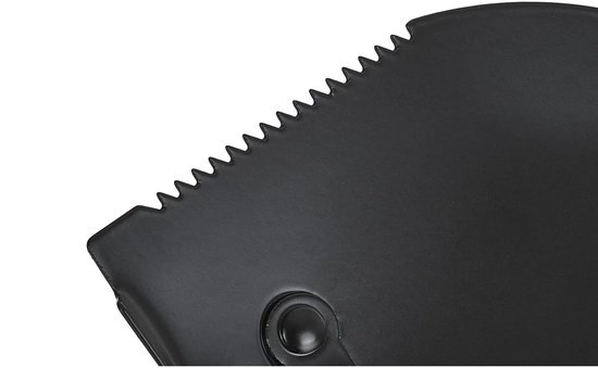 GEKO 2-in-1 opvouwbare survival schep - compact - verstelbaar - zwart van Geko — afbeelding 2