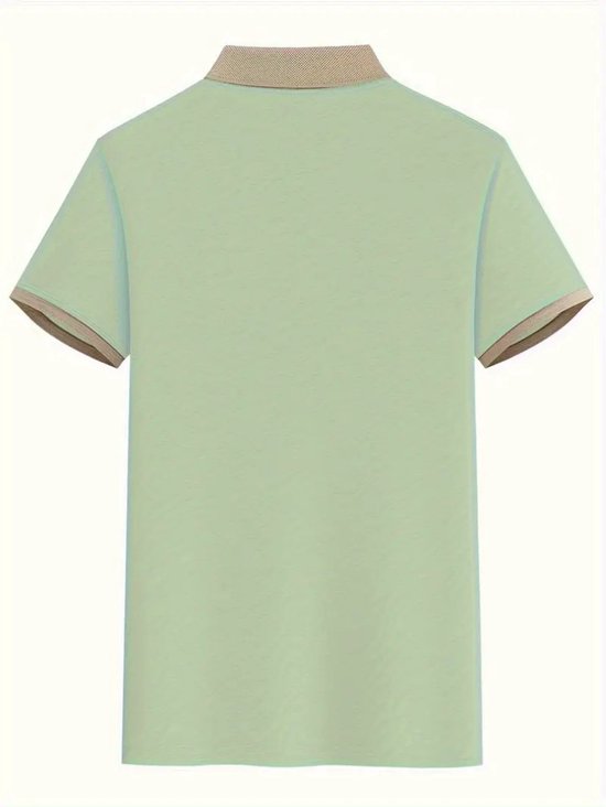 Nivard Golf Shirt Heren - T-shirt - Golfkleding - Golfen - Golf Accessoires - Polo Shirt - Lichtgroen - Maat XXL van Nivard — afbeelding 5