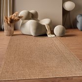Tapis d'intérieur et d'extérieur Flycarpets Rimoda - Vintage - Beige
