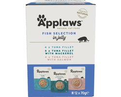 Applaws Cat PB MP Vis in gelei - 12x70g