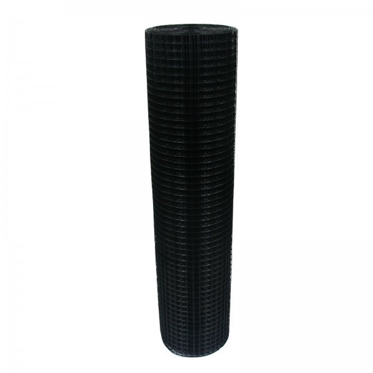 Volieregaas 25x25mm 1,2mm 50cm x 25m Zwart.